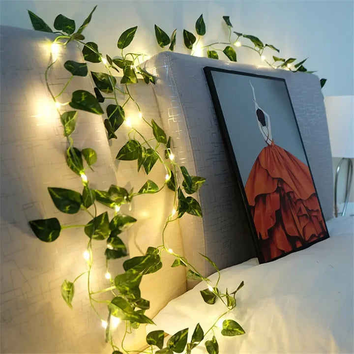 GreenGlow Lichterkette - Für eine Gemütliche Natürliche Beleuchtung | Karnz