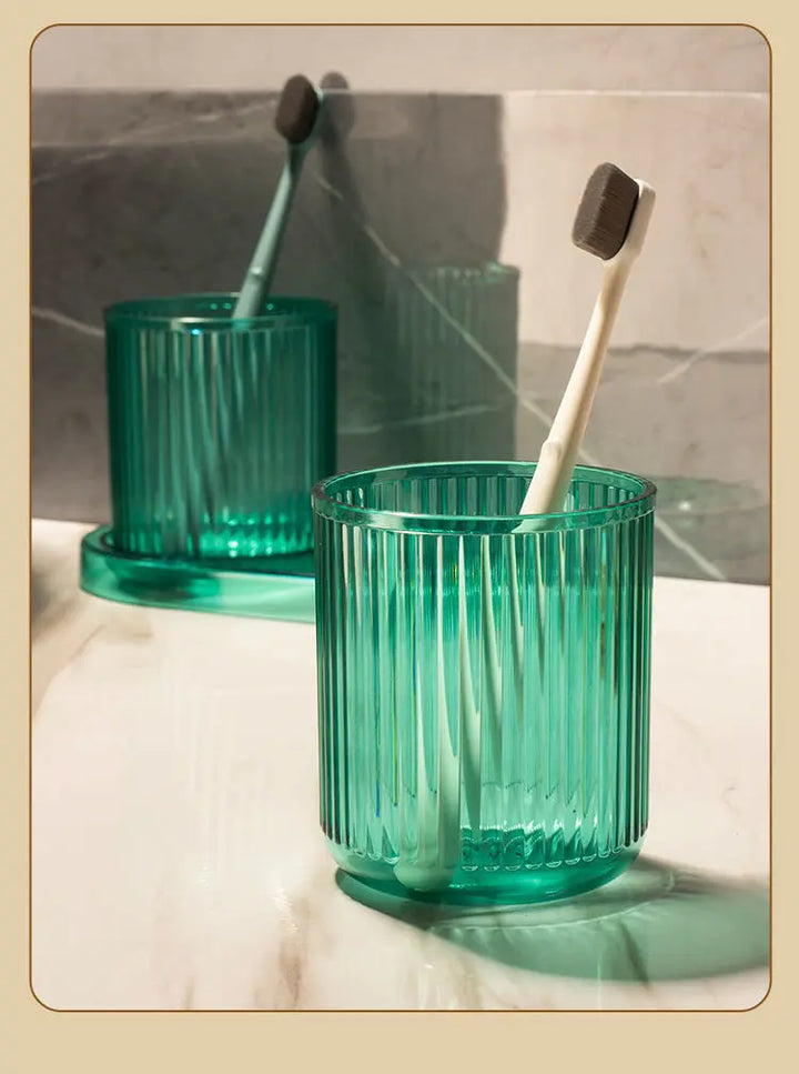 ColorSip HomeCup – Bunter Anti-Auslauf Badezimmerbecher Karnz
