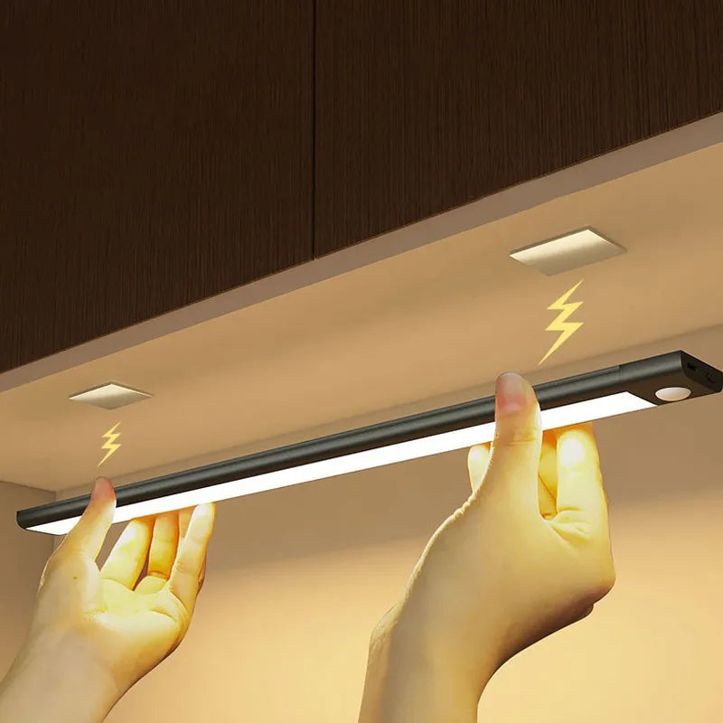 USB-wiederaufladbare Bewegungsmelderlampe