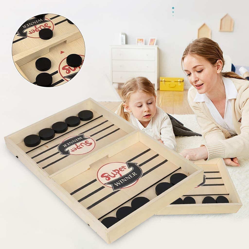 2-in-1 Tischfußball & Shuffleboard Spaß – GameMaster | Karnz