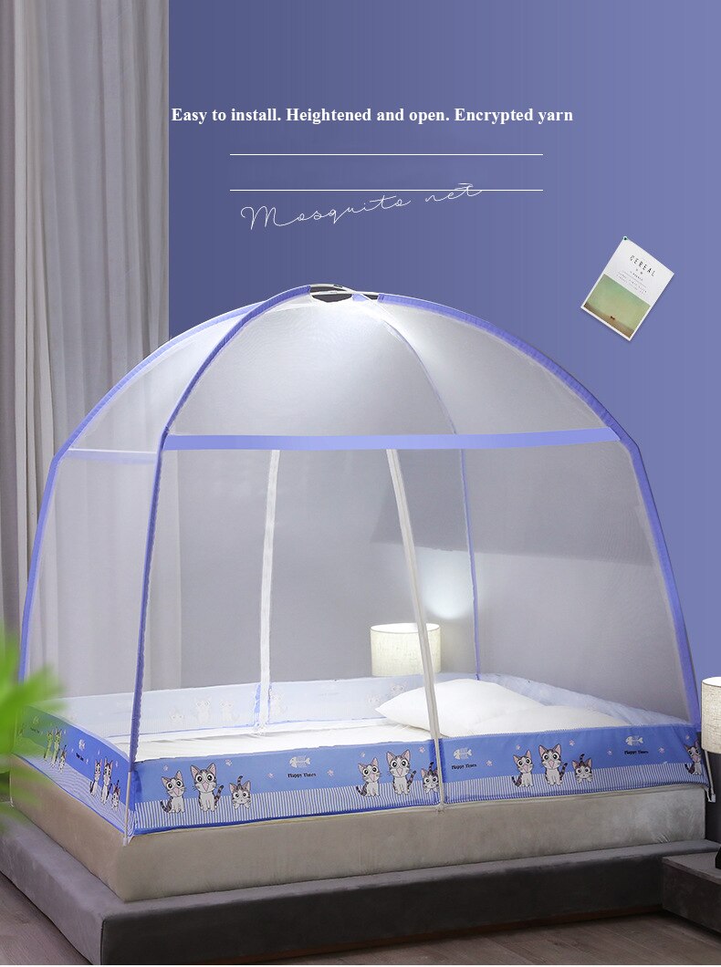 Faltbares Moskitonetz für das Bett | Karnz
