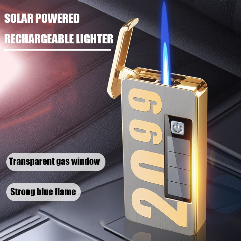 Lucky Dragon Solar Charging Jet-Feuerzeug | Karnz