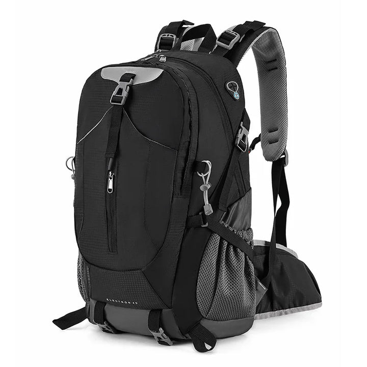 Karnz | Reiserucksack TrekVault 40 | 40 L Outdoor-Rucksack mit Regenhülle | Für Wandern, Reisen & Alltag | 31 × 20 × 52 cm