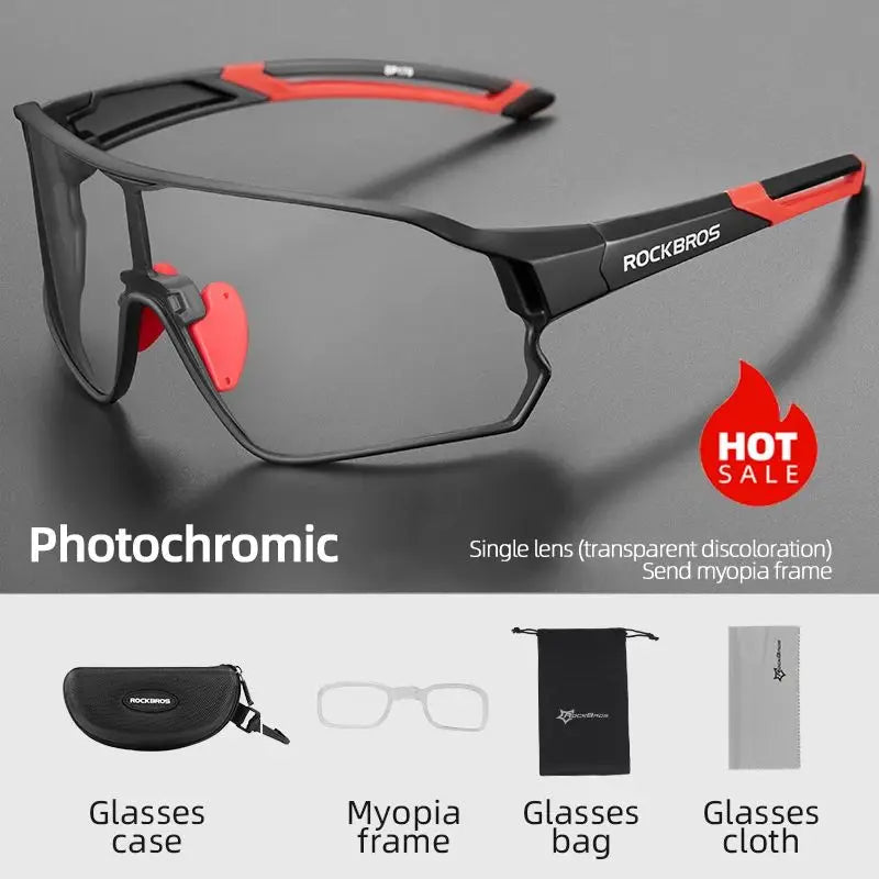 Fahrradbrille mit photochromen Gläsern | Karnz