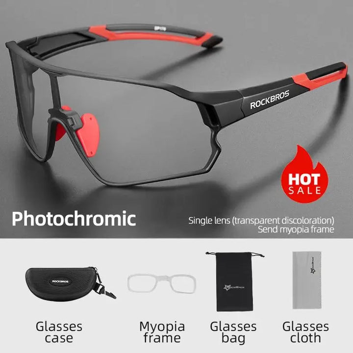 Fahrradbrille mit photochromen Gläsern | Karnz