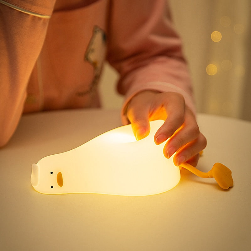 Lazy Flat Duck Atmosphäre Nachtlampe