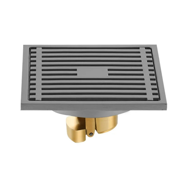 AquaShield Quadrat Edelstahl Bodenablauf Karnz