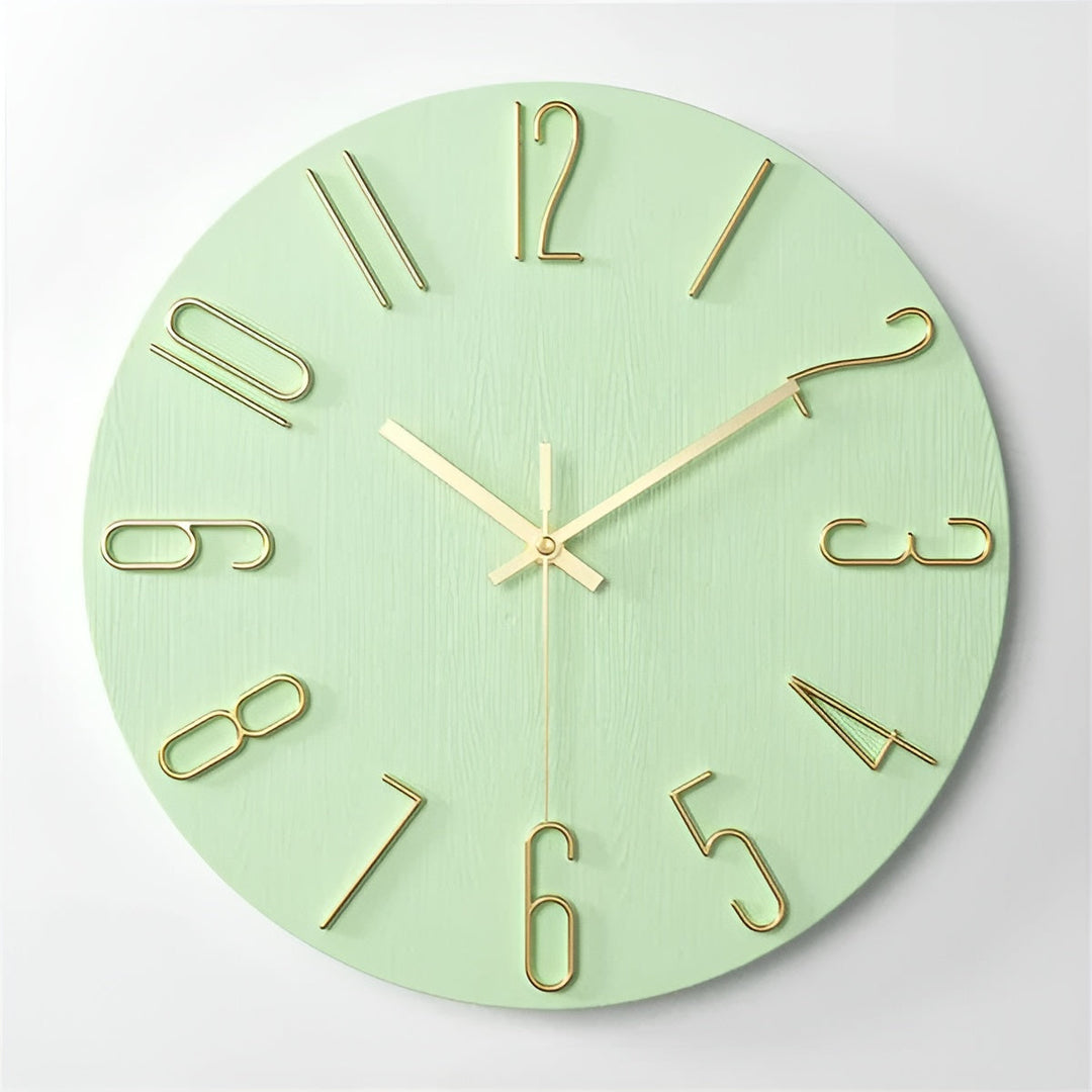 3D Wanduhr – Modern und Elegant | Dekorative Wanduhr für Wohnzimmer und Büro | Karnz
