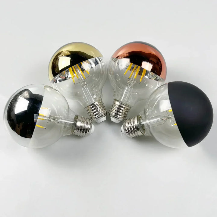 Vintage LED Glühbirne – Retro Tischleuchte mit Holzsockel | Karnz