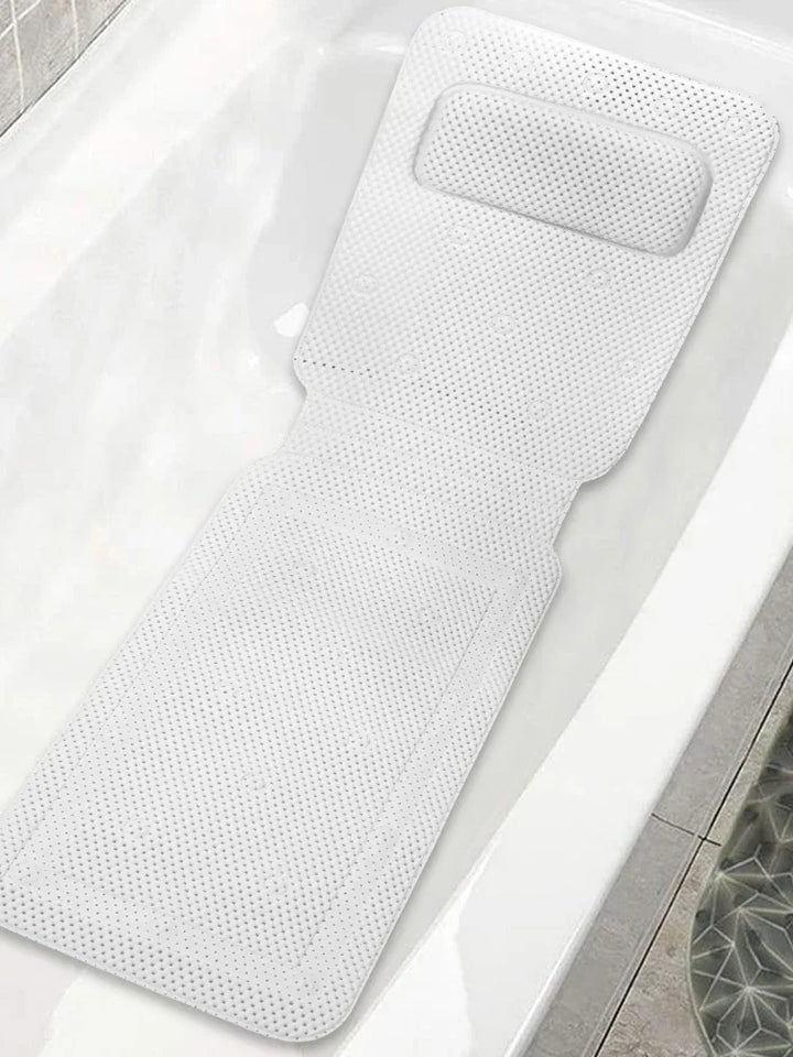 HydroComfort Rutschsichere Badewannenmatte mit Kissen Karnz