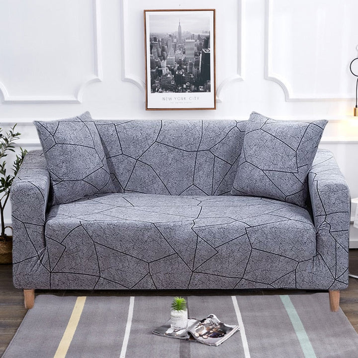 Modern rutschfeste bunte elastische Sofabezug | Karnz