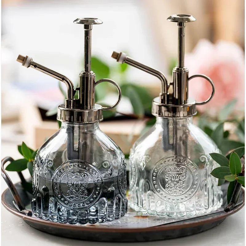 Retro Design Glas Wasser Pflanzen Sprüher | Karnz