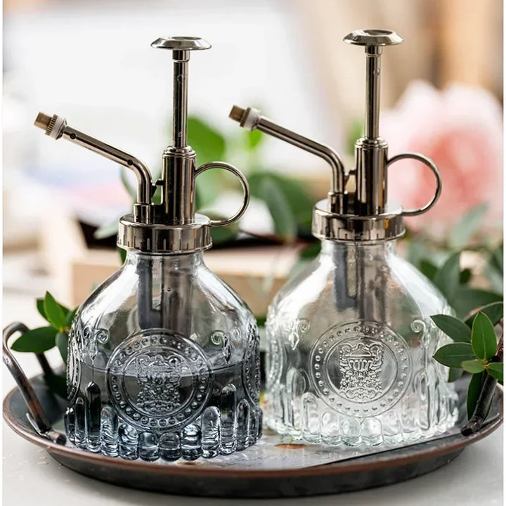 Retro Design Glas Wasser Pflanzen Sprüher | Karnz