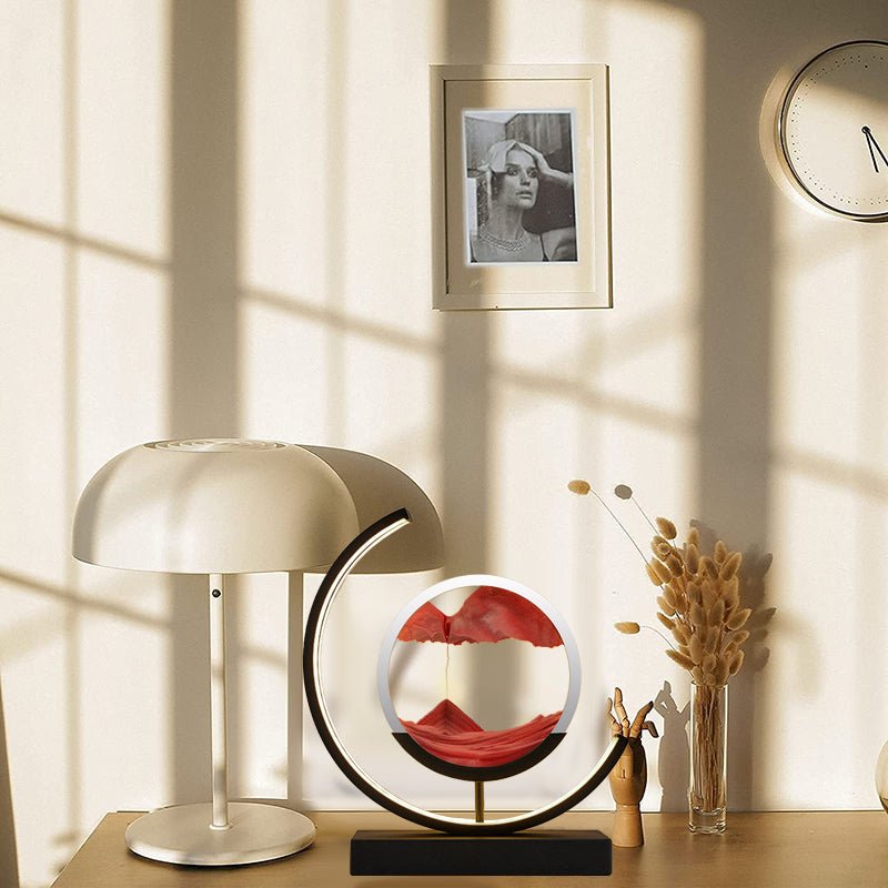 LED-Lampe 3D Luxus Strahlende Atmosphäre Einzigartiges Design | Karnz