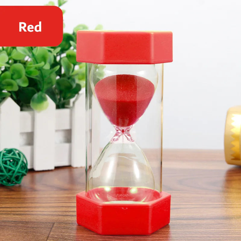 Hexagonale Dekorative Sanduhr – Mehrere Zeitoptionen und Farben | Karnz