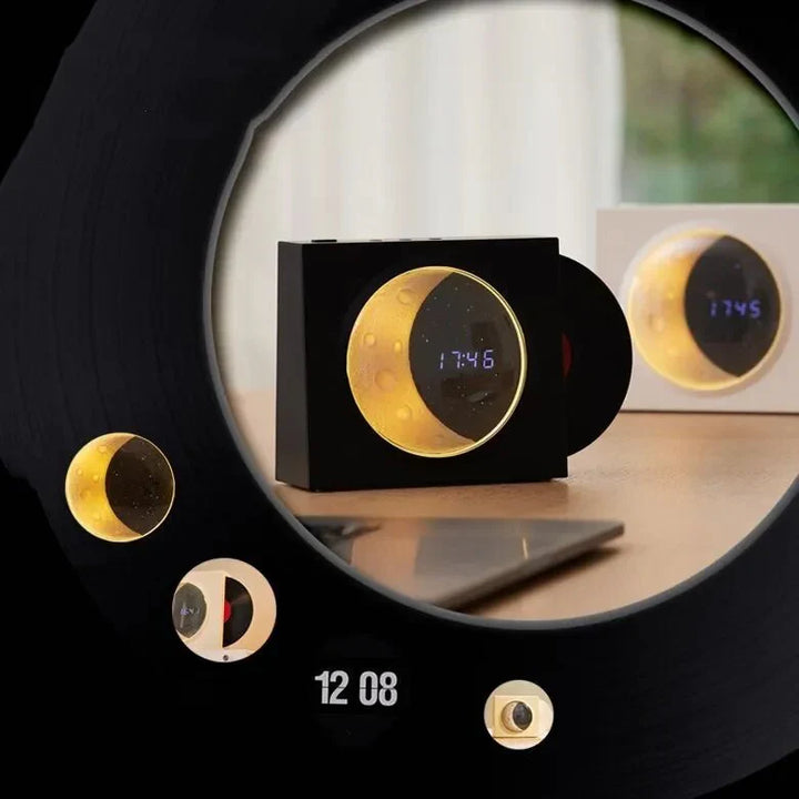 Lunar Tune Wireless Speaker Clock | Karnz