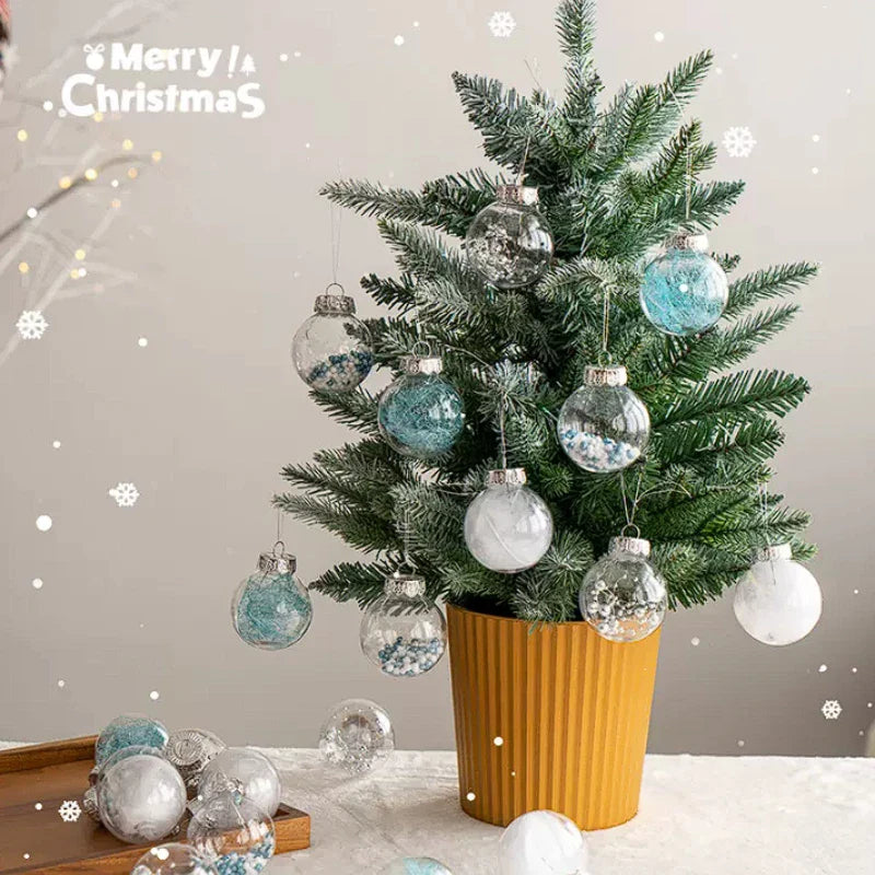 Transparent Hohlball Weihnachtsbaumdeko | Karnz