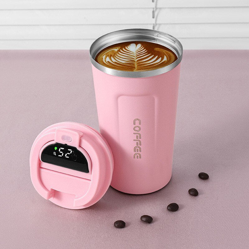 LED-Temperaturanzeige Smart Thermoskaffee Becher | Karnz