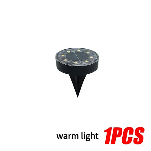 Karnz | Terraluna Solar Bodenleuchte LED | IP68 Wasserdicht | Automatische Lichtsteuerung | Für Garten, Weg & Terrasse