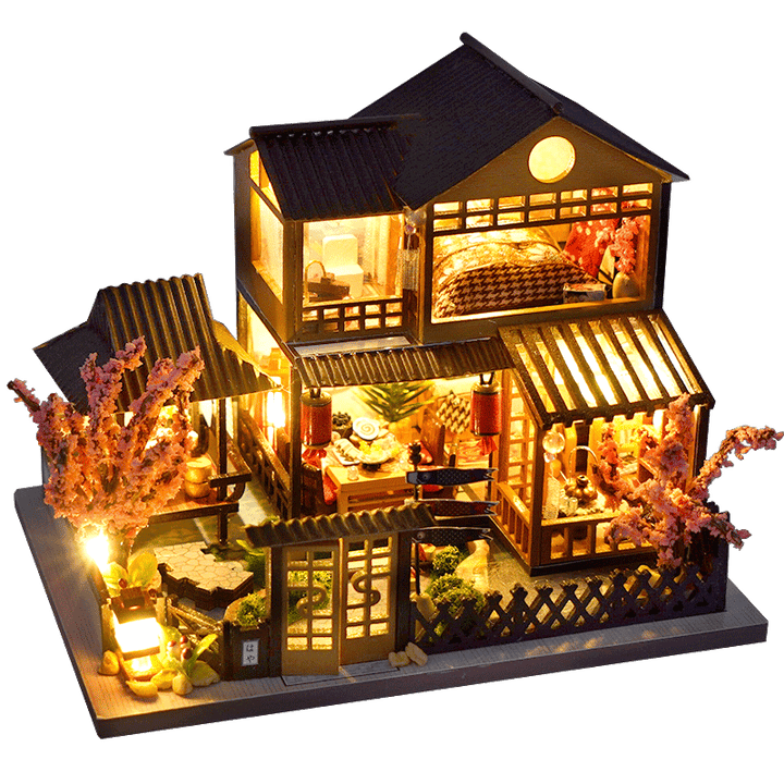 Miniatur DIY Japanische Bau Spielzeuge Set | Karnz