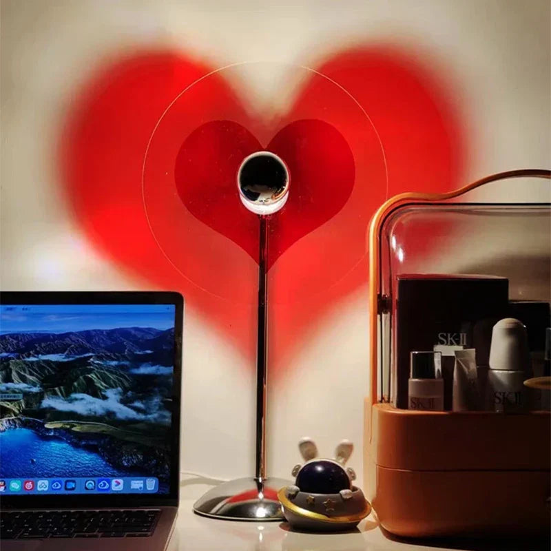 Romantische LED Projektionslampe – Stimmungslicht für romantische Atmosphäre | Karnz