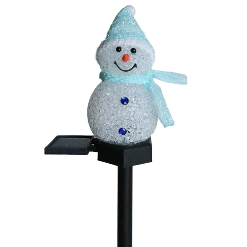 Solarbetriebene Schneemannlampe - SolarSnow | Karnz