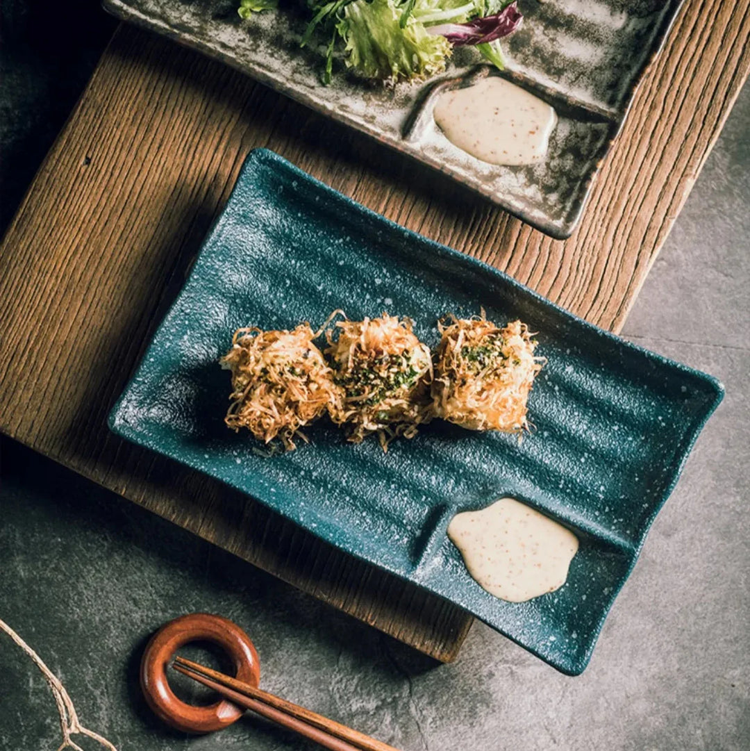 Artisan Keramische Sushi Teller Karnz
