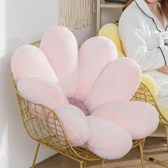 Fluffy Daisy Kissen - Pastell | Karnz