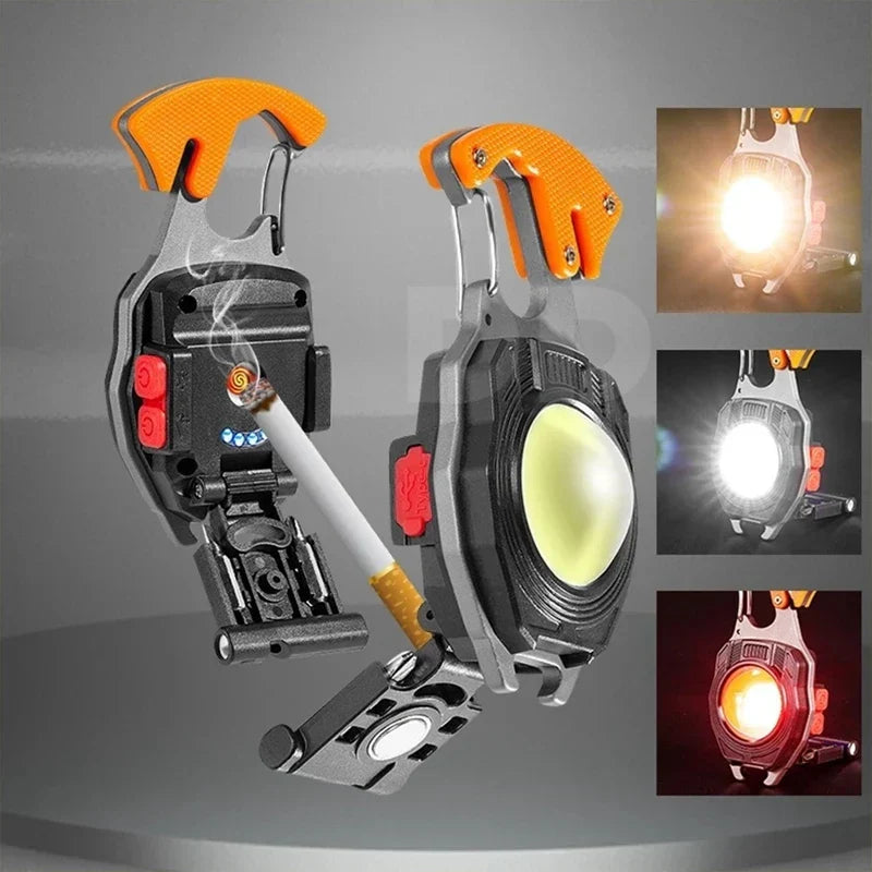 Ultimate COB Multifunktion Wiederaufladbare Eingebaute Lampe Arbeitslicht | Karnz