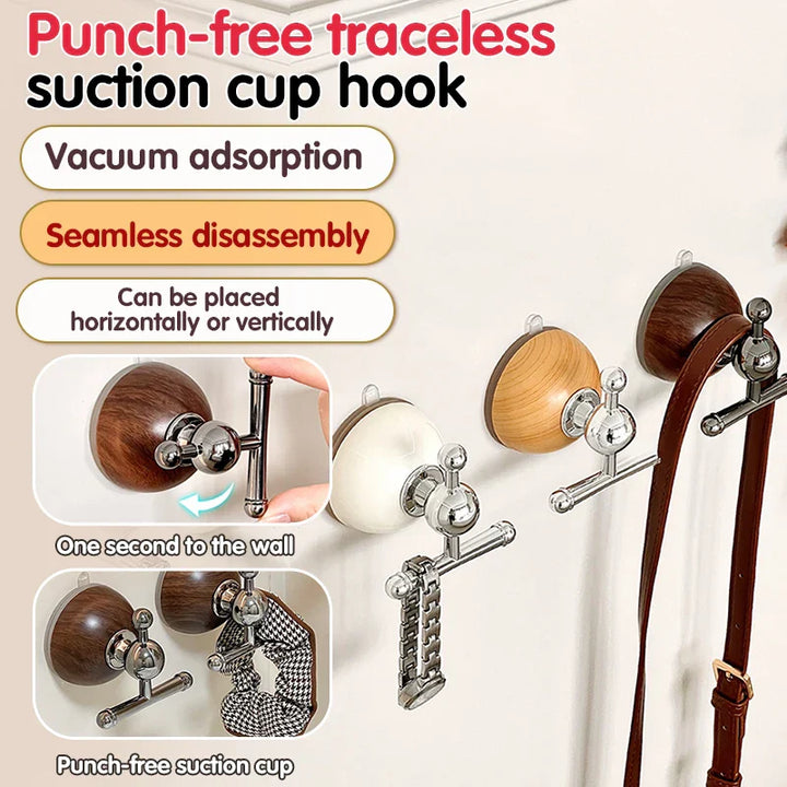 Punch-Free Quick Hang Wand Saugnapf Haken | Karnz