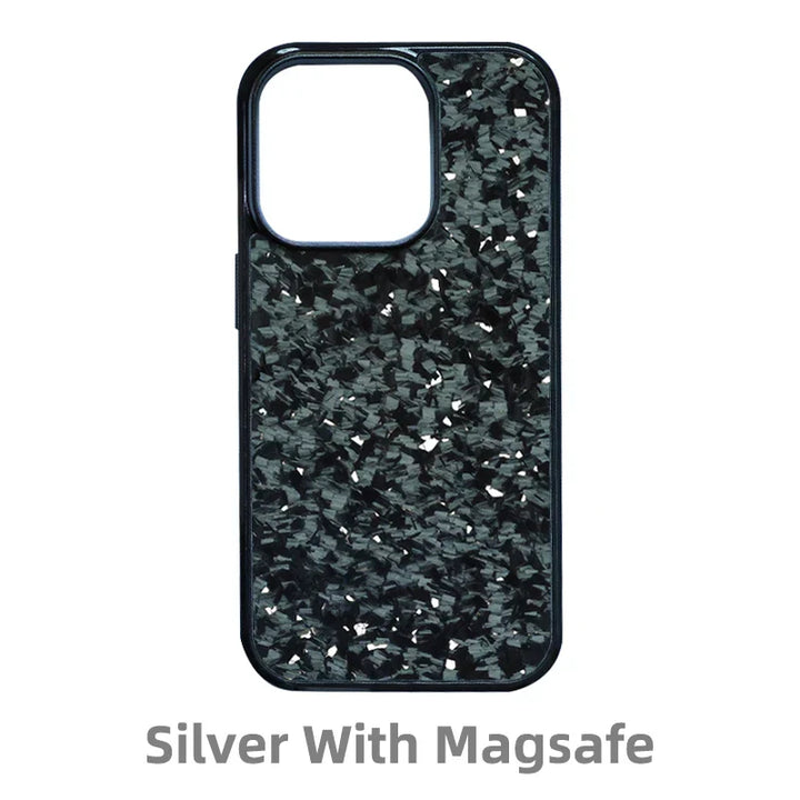 Magsafe Carbonfaser-Stoßfeste iPhone-Hülle