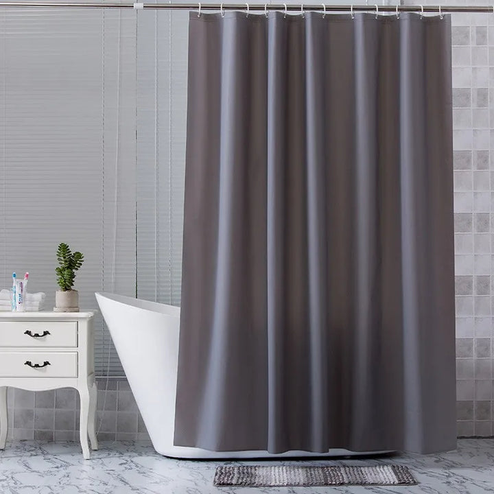 AquaPure Duschvorhang – Umweltfreundlich & Wasserdicht Karnz