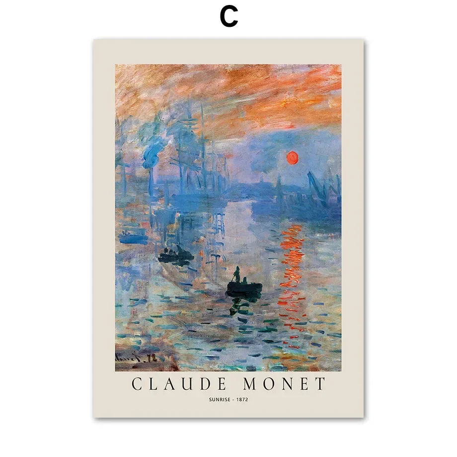 Zeitlose Klassiker Vintage Landschaft Wandkunst Feine Kunst Leinwanddrucke Bilder Poster Berühmte Gemälde Für Wohnzimmer Esszimmer Schlafzimmer Kunst Dekor | Karnz