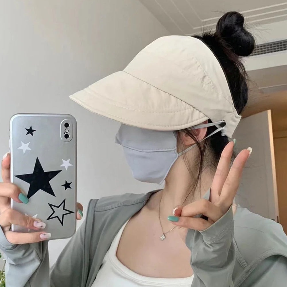 Sonnen Sicherheitschic Sommer Maskenhalter Hut | Karnz