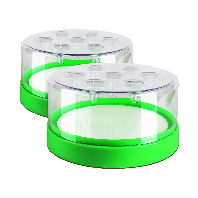 Karnz | Fly Trap EcoTrap 7 | Wiederverwendbar & Ungiftig | Ohne Elektrizität & Chemikalien | Mit 7 Eingängen für effektive Fliegenbekämpfung