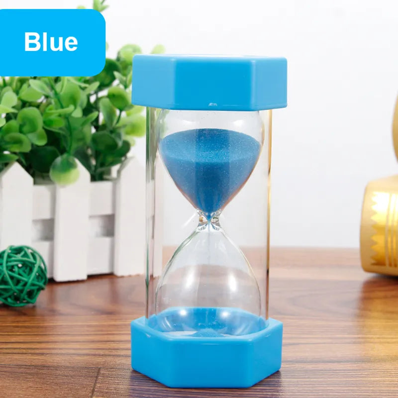 Hexagonale Dekorative Sanduhr – Mehrere Zeitoptionen und Farben | Karnz