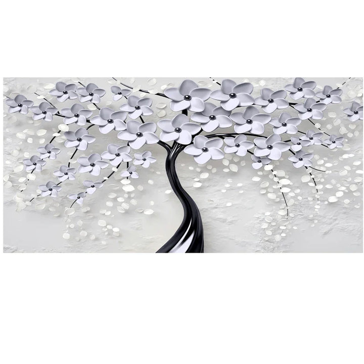 Abstract Floral Big Blossom Petal Tree Wandkunst Feine Kunst Leinwanddrucke Bild Für Wohnzimmer Schlafzimmer Salon Kunst Dekor | Karnz