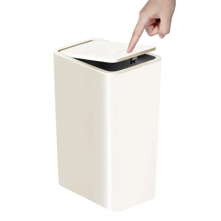 EcoPress 10L Mülleimer für Badezimmer Karnz