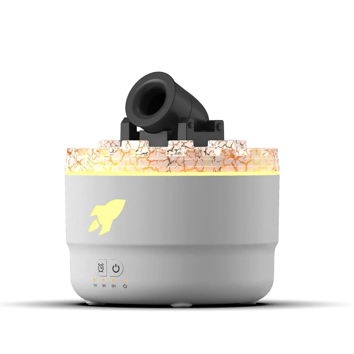 Vulkanischer Luftbefeuchter mit LED-Licht und Aromatherapie - Kreativer Aroma-Diffusor für Zuhause & Büro, Luftreiniger mit stimmungsvoller Beleuchtung | Karnz
