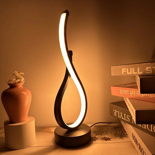 Karnz | Lumoara LED Tischlampe | Dimmbar | 3 Lichtfarben | Modernes Design