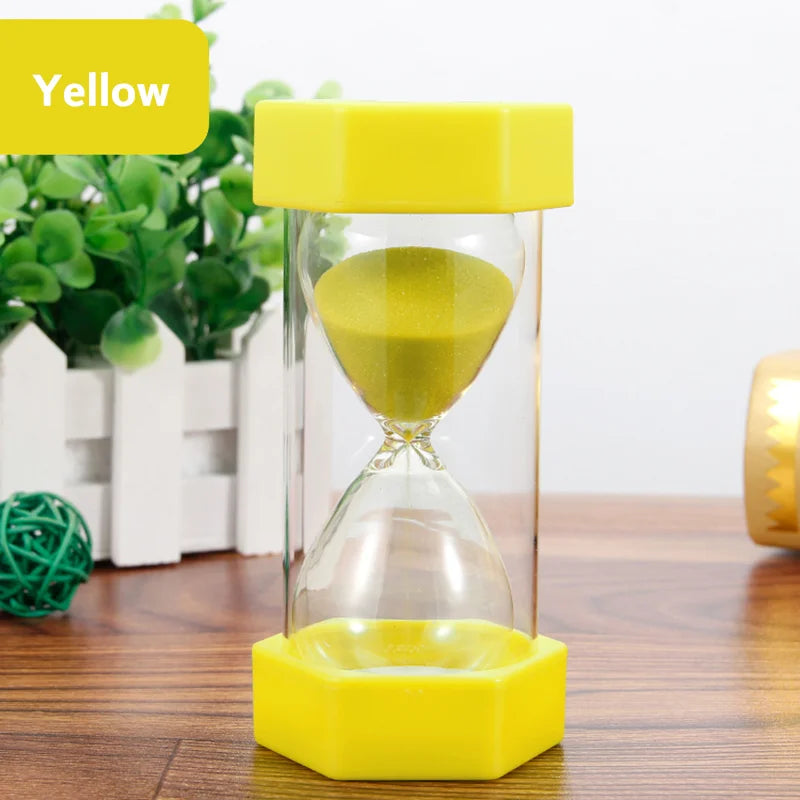 Hexagonale Dekorative Sanduhr – Mehrere Zeitoptionen und Farben | Karnz