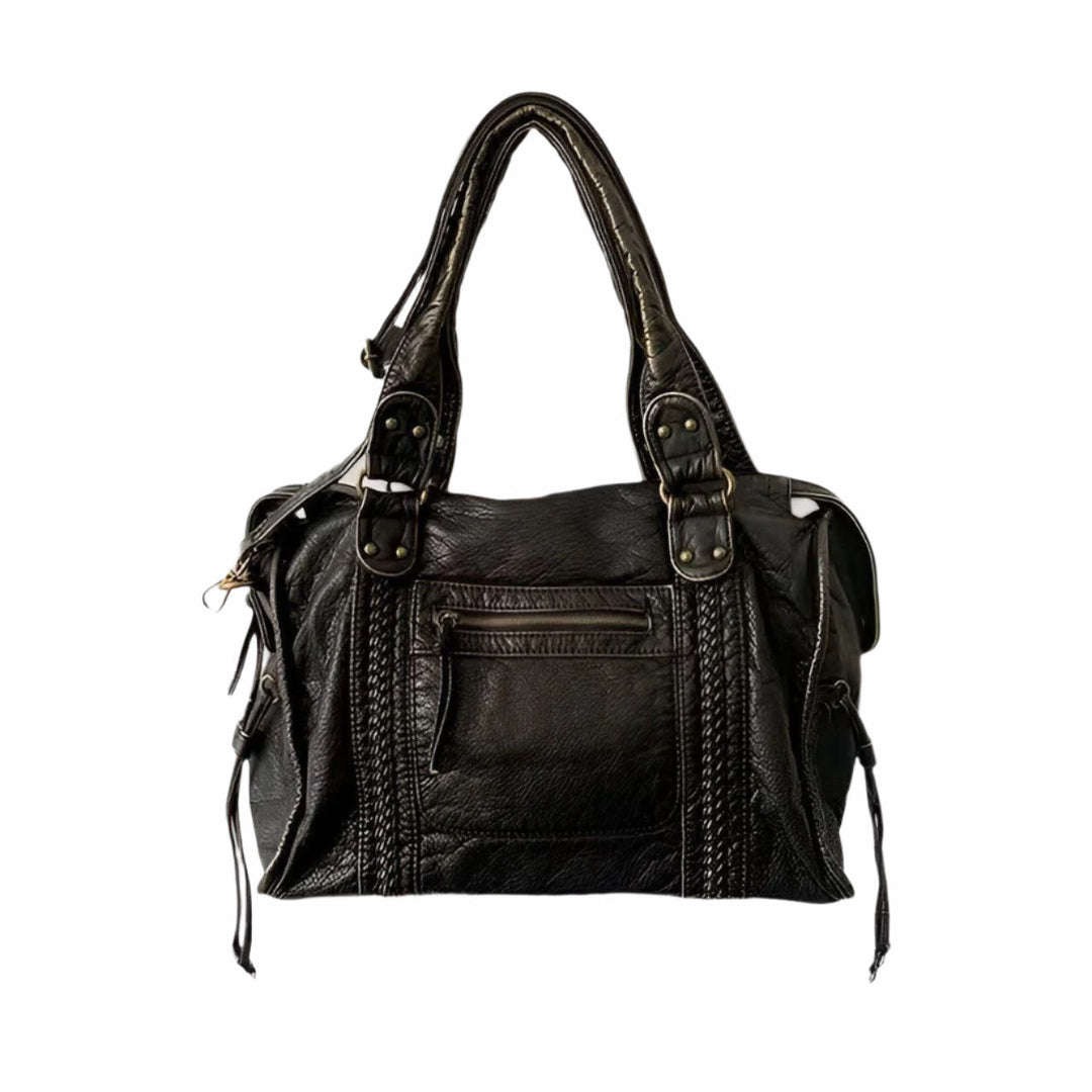 Schultertasche aus echtem Leder – Hochwertig und elegant | Perfekt für Alltag und Büro