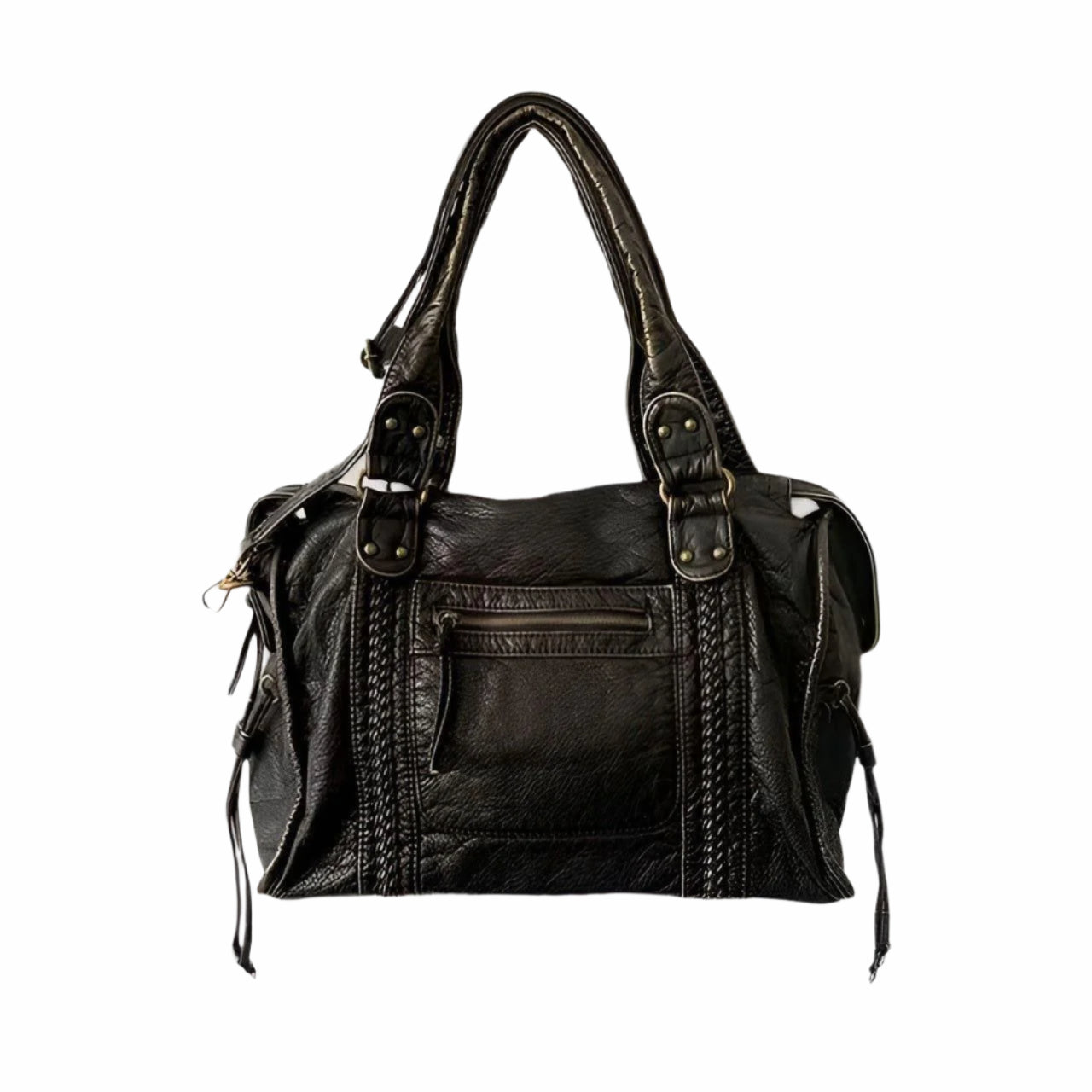 Schultertasche aus echtem Leder – Hochwertig und elegant | Perfekt für Alltag und Büro