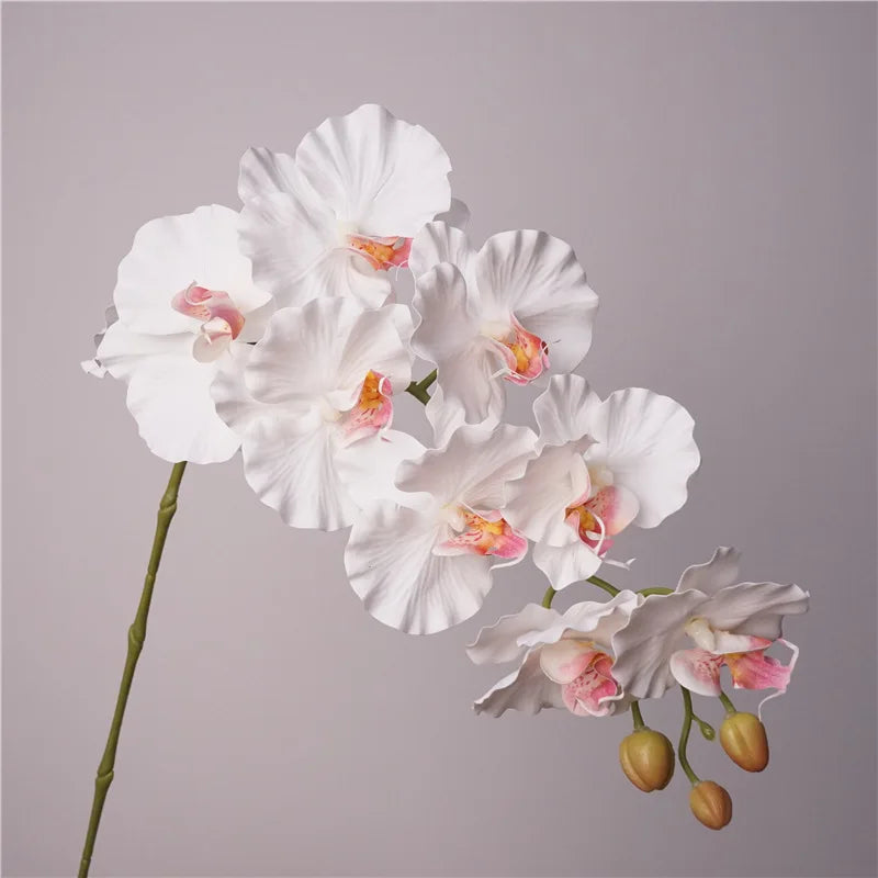 9-köpfige künstliche Phalaenopsis-Blume