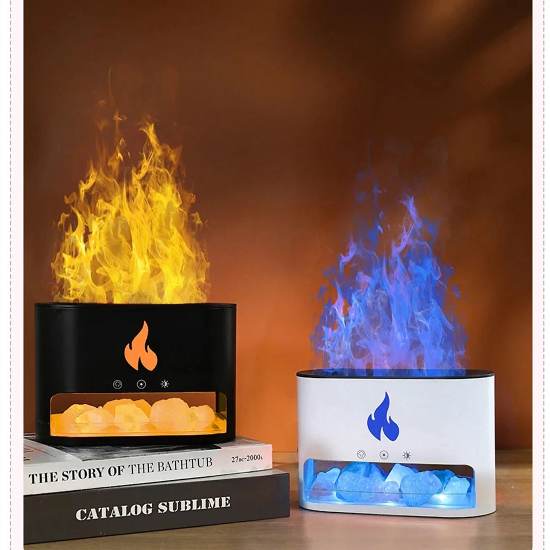 Kristallsalzstein Feuer Verdampfer