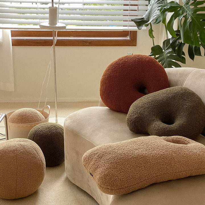 Fluffy Pebble Kissen | Karnz