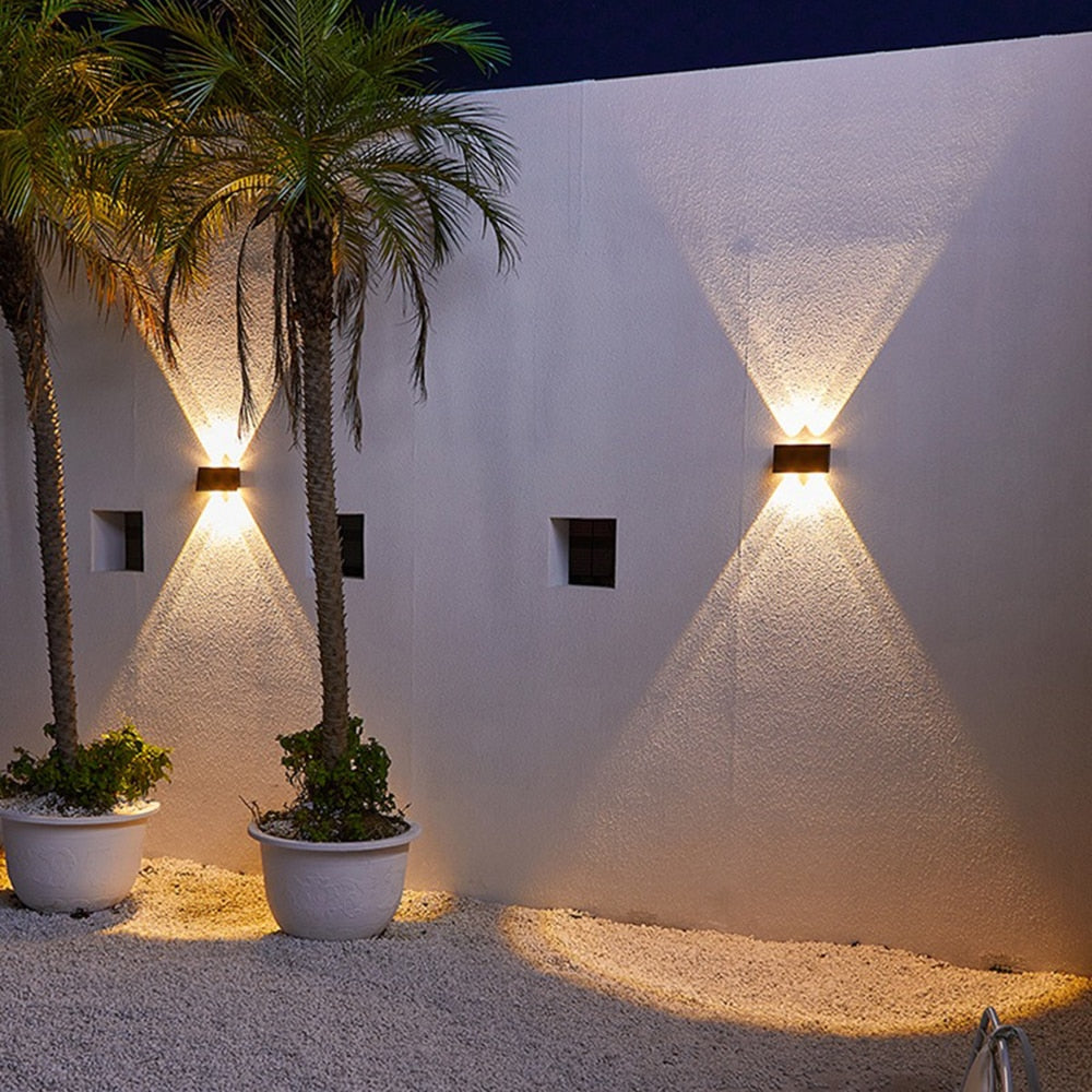 EcoLight - Nachhaltige Solar-LED-Außenwandleuchte für effiziente Beleuchtung | Karnz