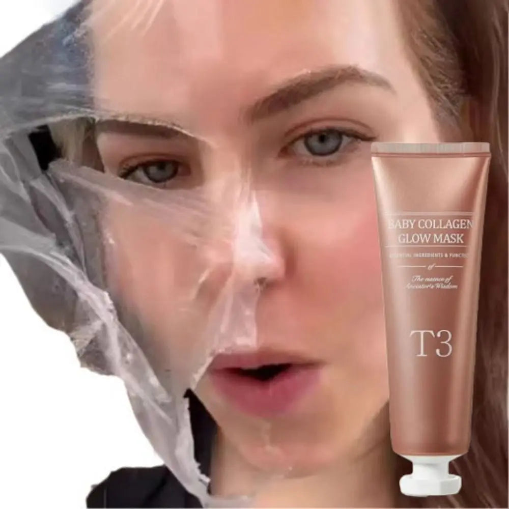 Koreanische Glass Skin Collagen Glow Maske