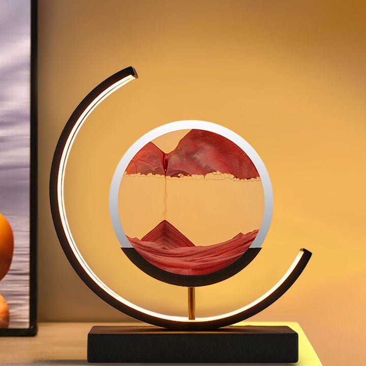 LED-Lampe 3D Luxus Strahlende Atmosphäre Einzigartiges Design | Karnz