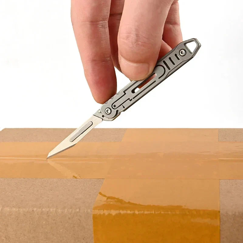 Karnz | Austauschbare Klingen Faltbares EDC-Messer